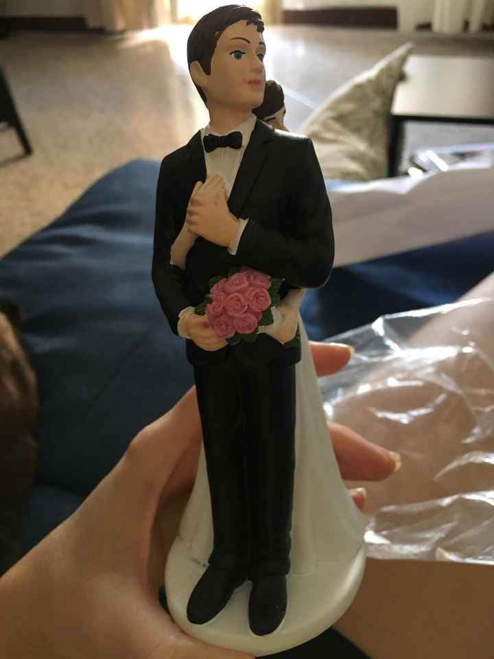 Il nostro cake topper 💕👰🏻🤵🏻 - 1