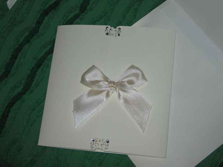 Le partecipazioni che ho fatto fare!!