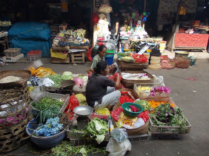 mercato delle spezie, Ubud