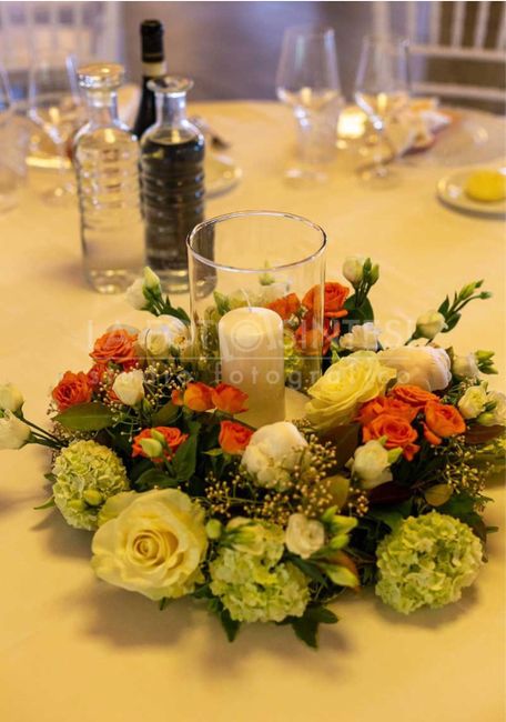 Allestimento fiori sui tavoli. Che scelta fare? - 1