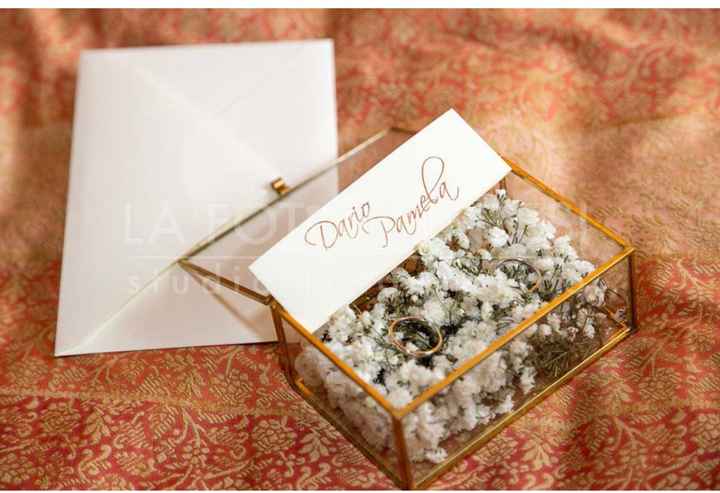 Cuscino fedi, classico o innovativo? Cosa avete scelto? - 1