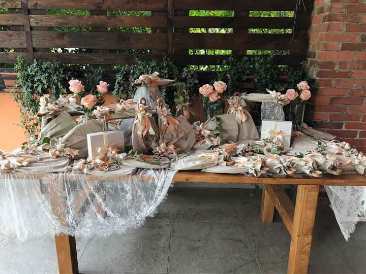 Posizionamento bomboniere - 1