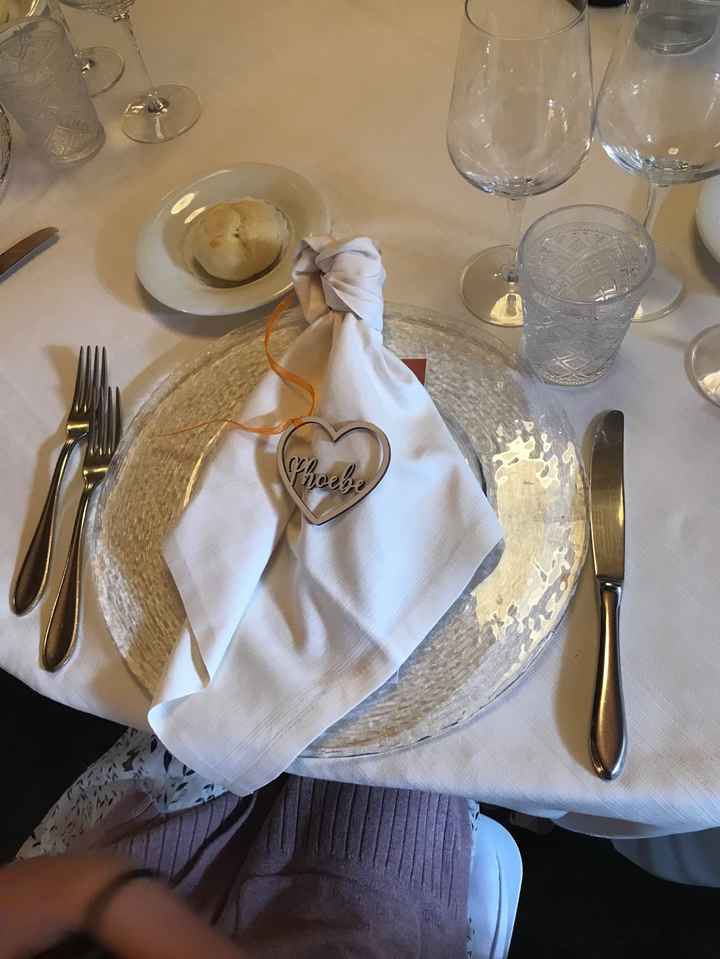 Mise en place/ tableu mariage - 2