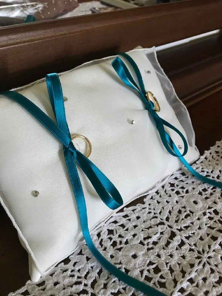 Cuscino porta fedi - 1