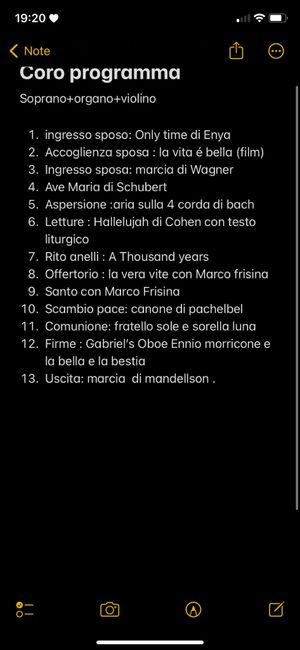 Musica cerimonia religiosa - 1