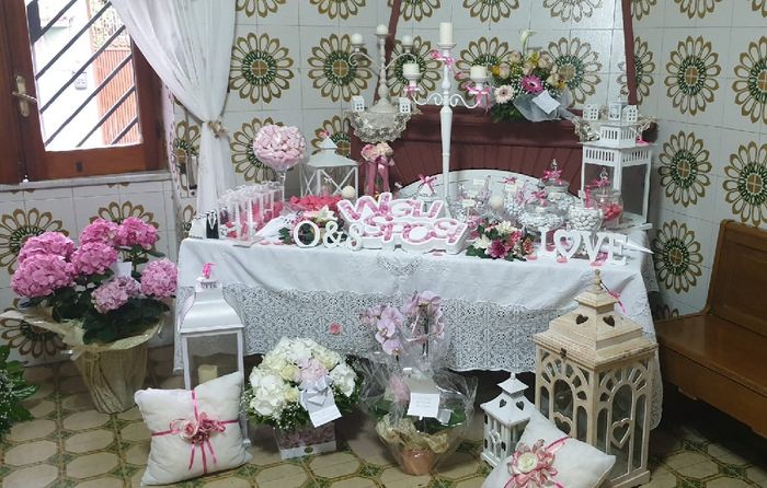 Confettata fai da te casa della sposa 2