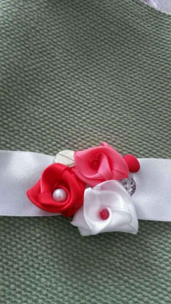 Cuscinetto e bracciali testimoni - 2