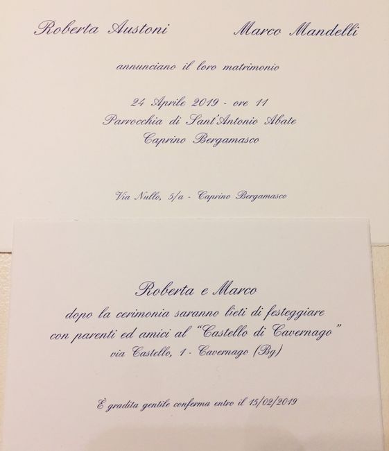 Diamo il via alle foto delle vostre partecipazioni. - 1