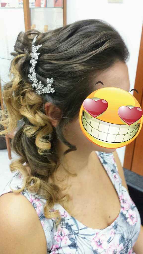 Prima prova acconciatura - 2