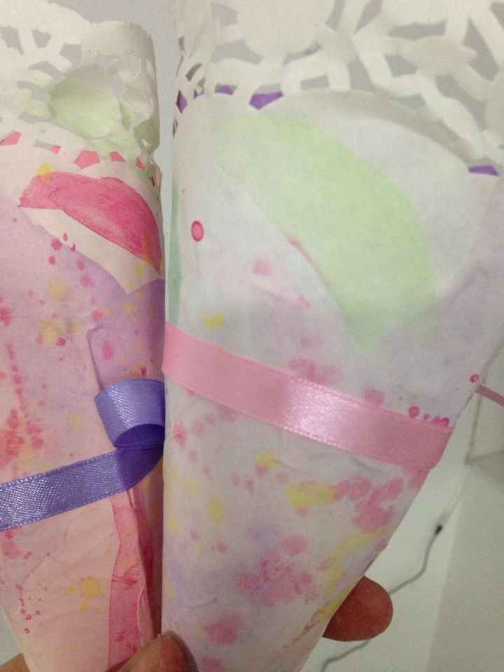 Coni portariso dipinti a mano: prototipo - 5