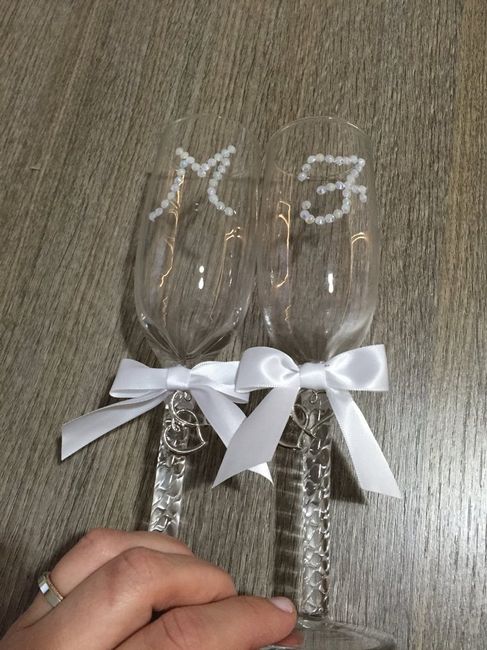 I miei calici per gli sposi a meno di 10eur! :) - 2