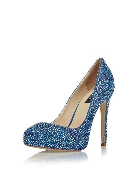 Scarpe blu