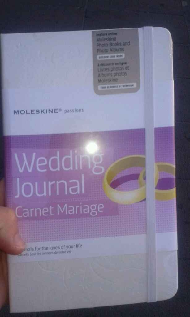 Wedding journal - 1