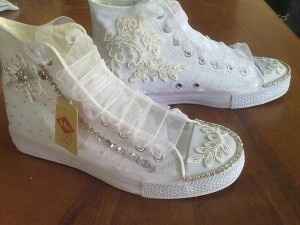 Scarpe shop sportive sposa