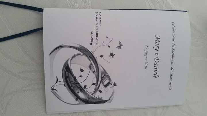 La mia bozza libretto messa - 1