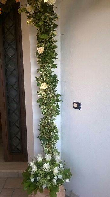 Decorazioni fuori la porta della sposa - 4