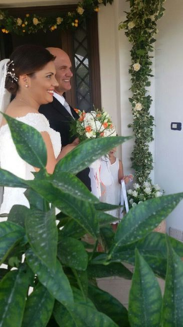 Decorazioni fuori la porta della sposa - 5