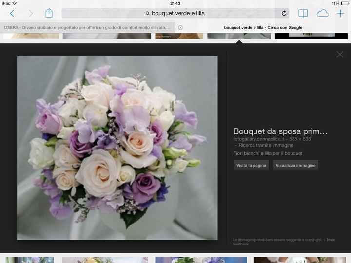 Bouquet, che ne dite può andare?