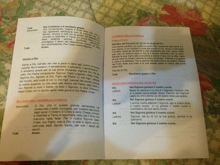 Libretti messa - 3