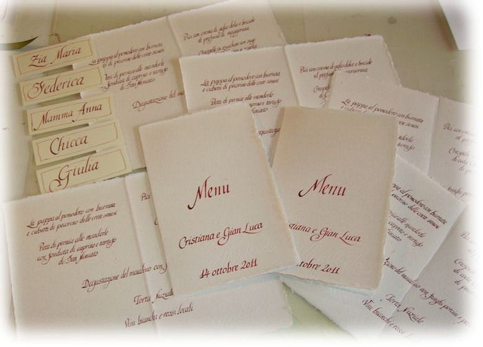 Menù personalizzato