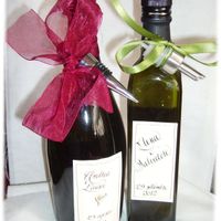 Etichette adesive scritte a mano per bomboniere