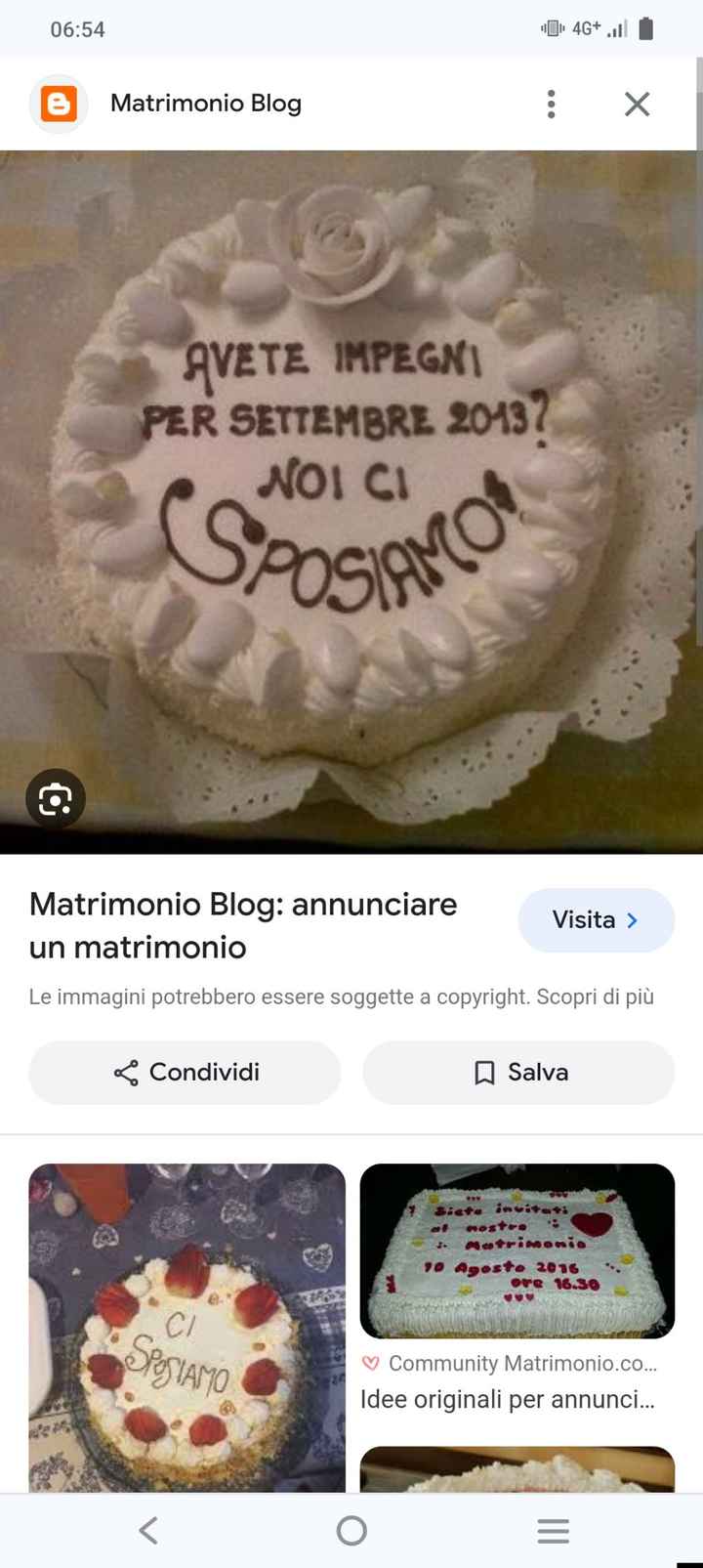 Ciao sposine, vorrei annunciare ai miei parenti il giorno del mio matrimonio, qualcuno l’ha fatto co