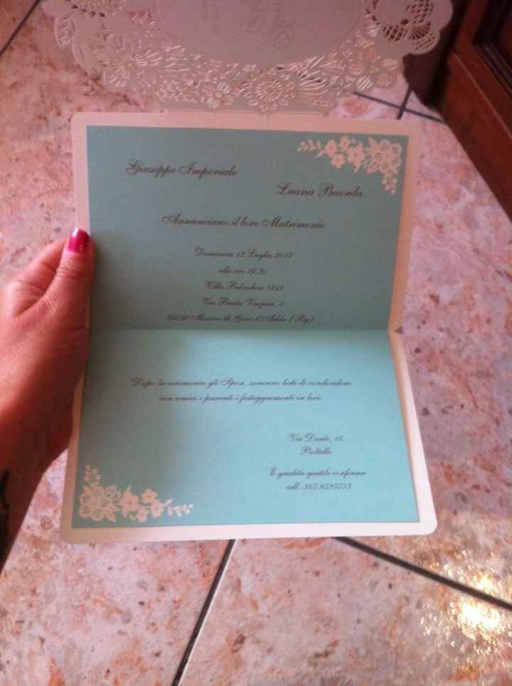 Le vostre partecipazioni di nozze - 2