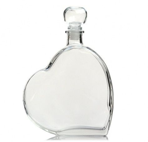 bottiglia per unire le due sabbie