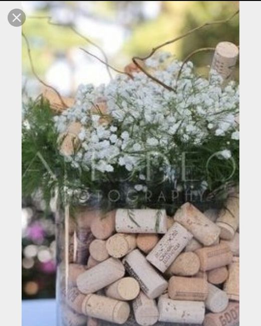 Quali centro tavola x tema vino? - 2