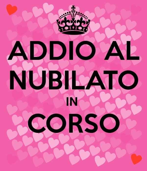 Addio al nubilato in corso