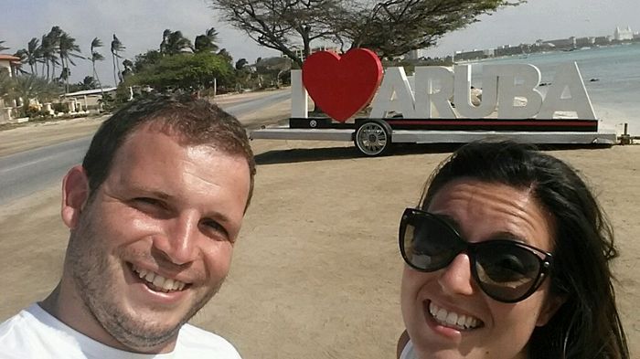 ...e dopo il matrimonio..luna di miele. . new york, miami,  aruba. . - 6