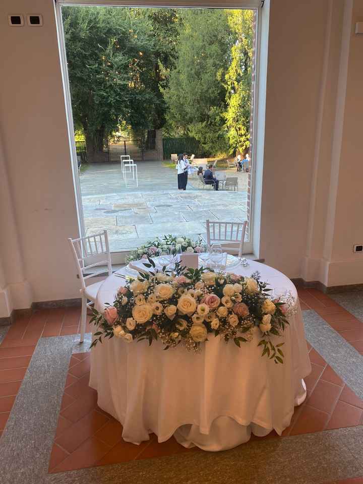 Tavolo sposi - 1