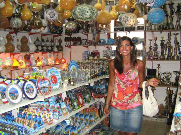 in un bazar turco