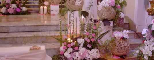 fiori in chiesa