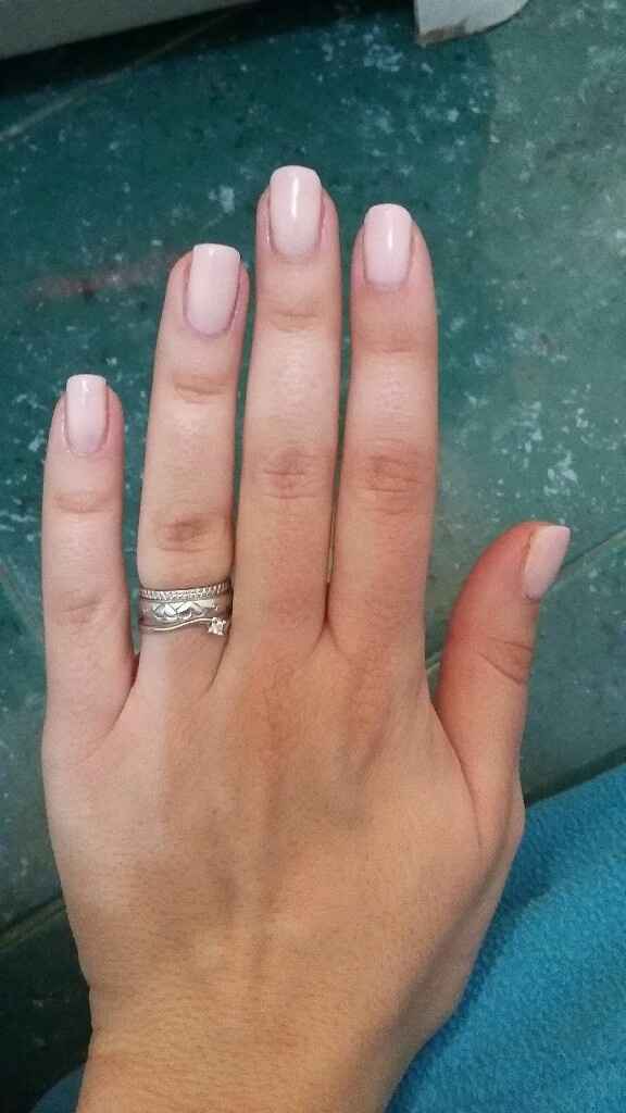 Mani sposa ...che dite troppo semplici? - 1