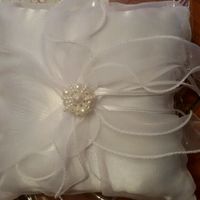 Cuscino porta fedi arrivato: vi piace? - 2