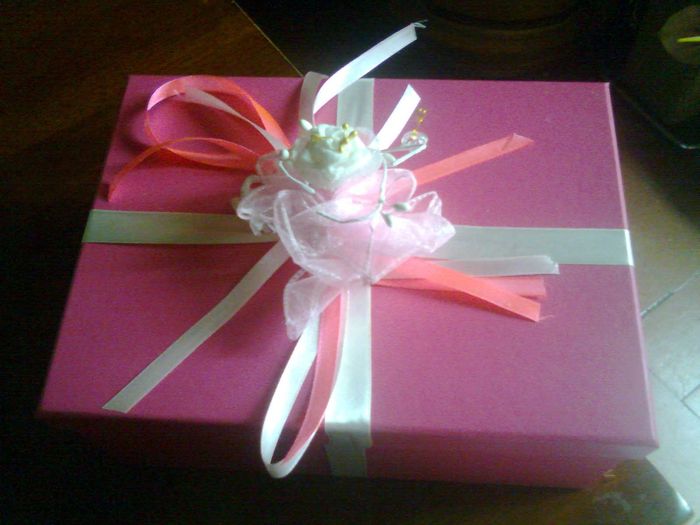 scatola ringraziamenti