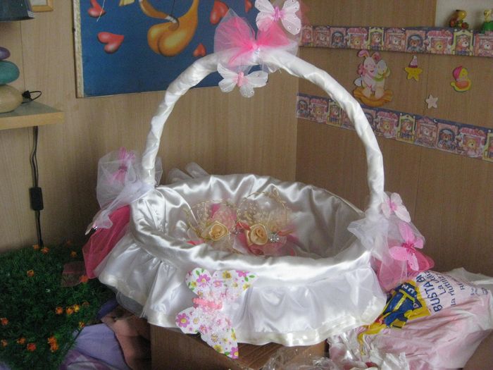 Cesta portabomboniere finitaaaaaa!!!!!!!!!!!