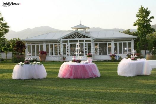 il tavolo delle mie bomboniere