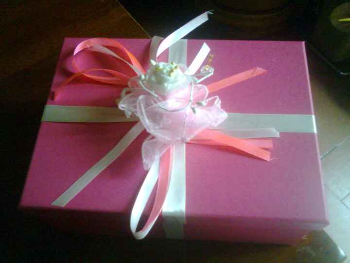 scatola ringraziamenti