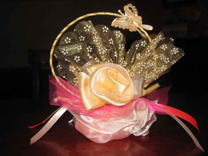 Prima prova per le mie bomboniere