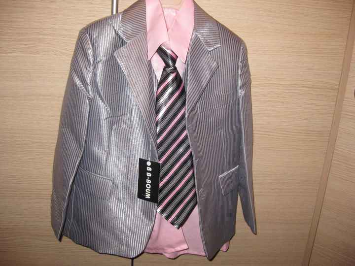 Eccolo qui l'abitino del mio Paggetto....