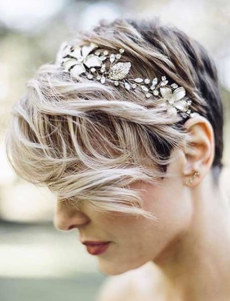 Sposa capelli corti 2