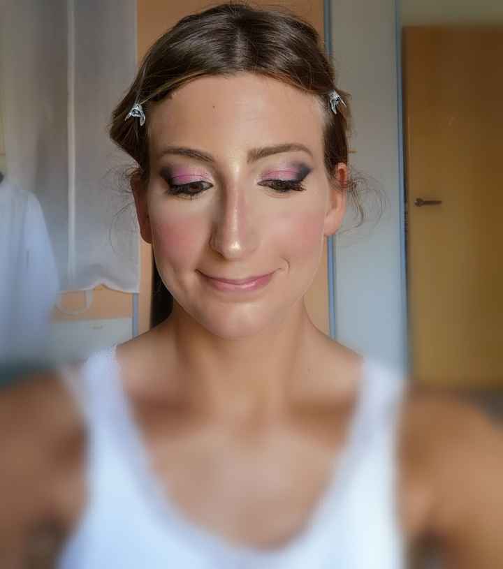 Trucco sposa colore rosa 12
