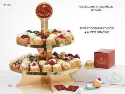 altre scatoline a forma di bignè