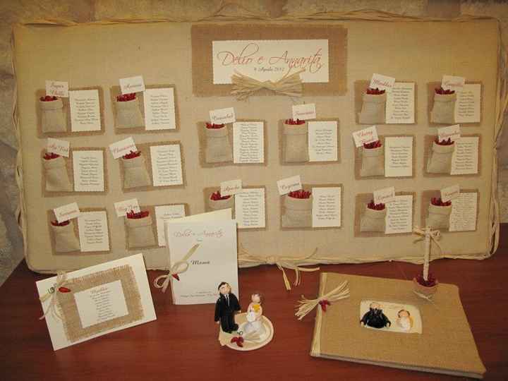 tableau mariage 