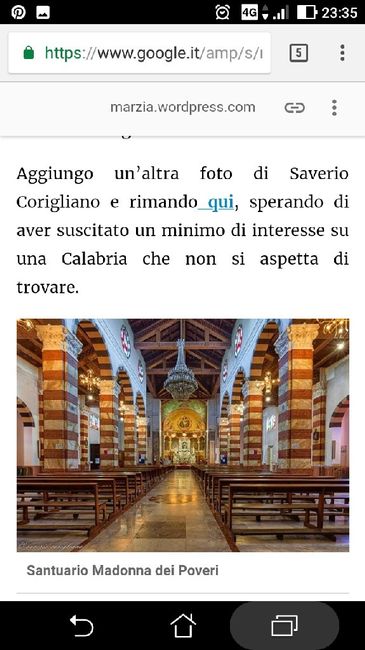 La città in cui convolerete a nozze è: - 1