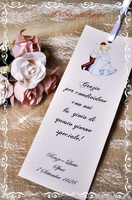 Idea ringraziamento agli ospiti