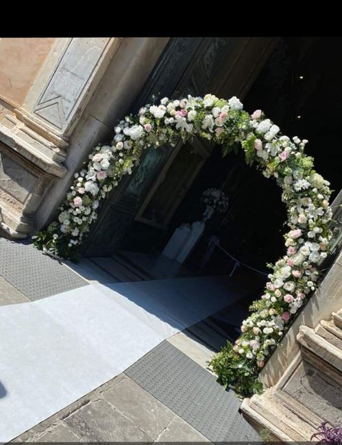 Arco floreale 3