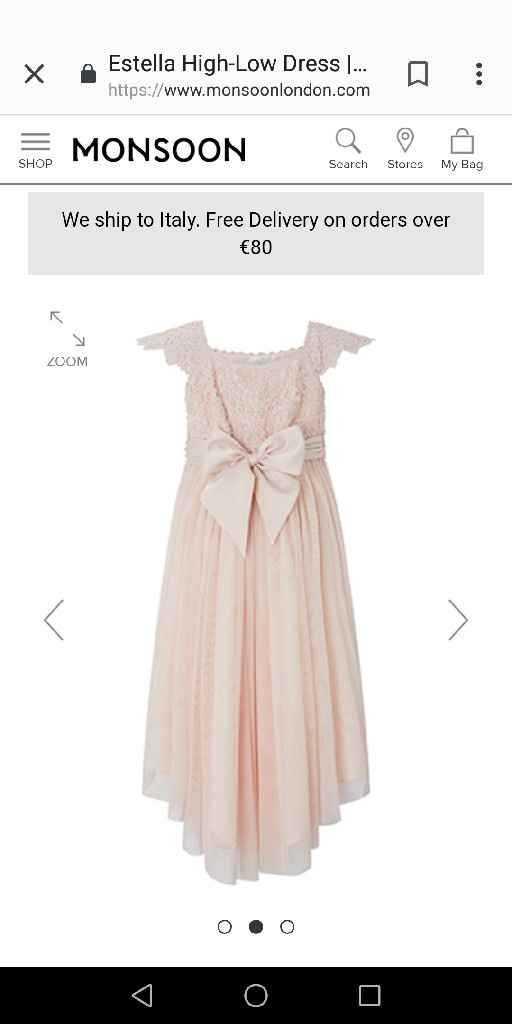 Vestiti damigelle rosa 😍 - 2